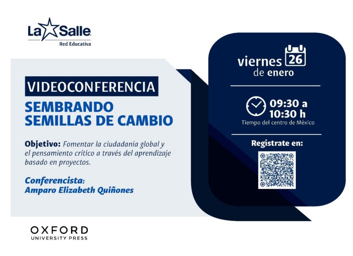 Videoconferencia Sembrando Semillas del Cambio